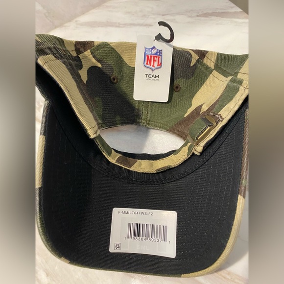 Buffalo Bills NFL Team Headwear Camouflage Cap Clean Up Adjustable Hat OSFA Logo - Picture 6 of 8